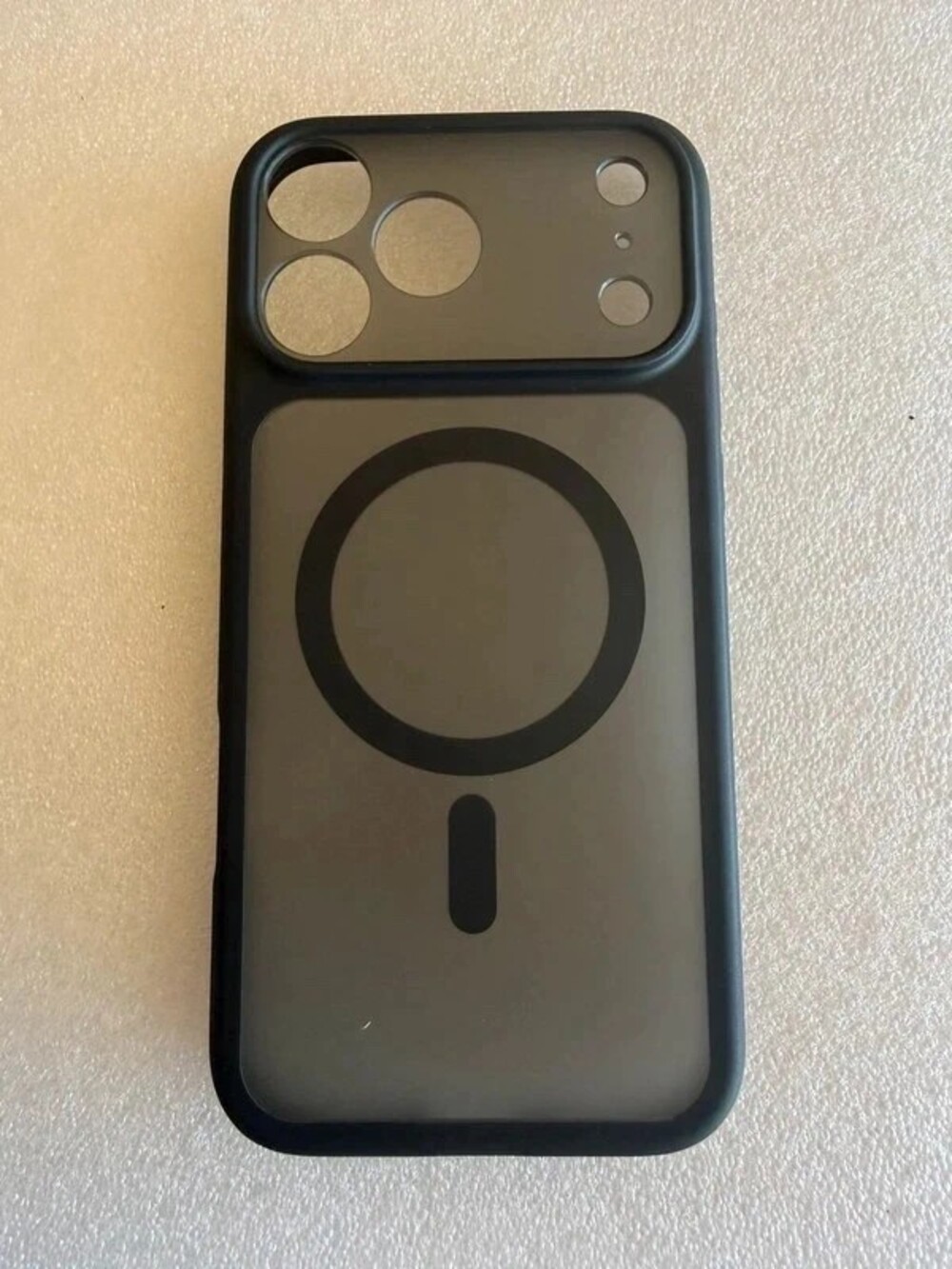 For Apple iPhone 17 Pro Max Phone Case Black